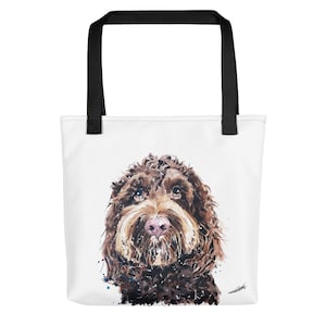 Cockapoo Art Einkaufstasche