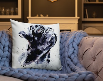 Pug Premium Pillow/Cushion