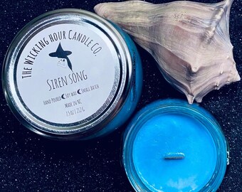 Siren Song Vegan Soy Wax Phthalate-Free Wooden Wick Candle