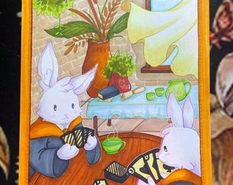Arte original de la sala común de Hufflepuff / Harry Potter / Hp / arte / arte de pared / decoración / niños / regalo / pintura