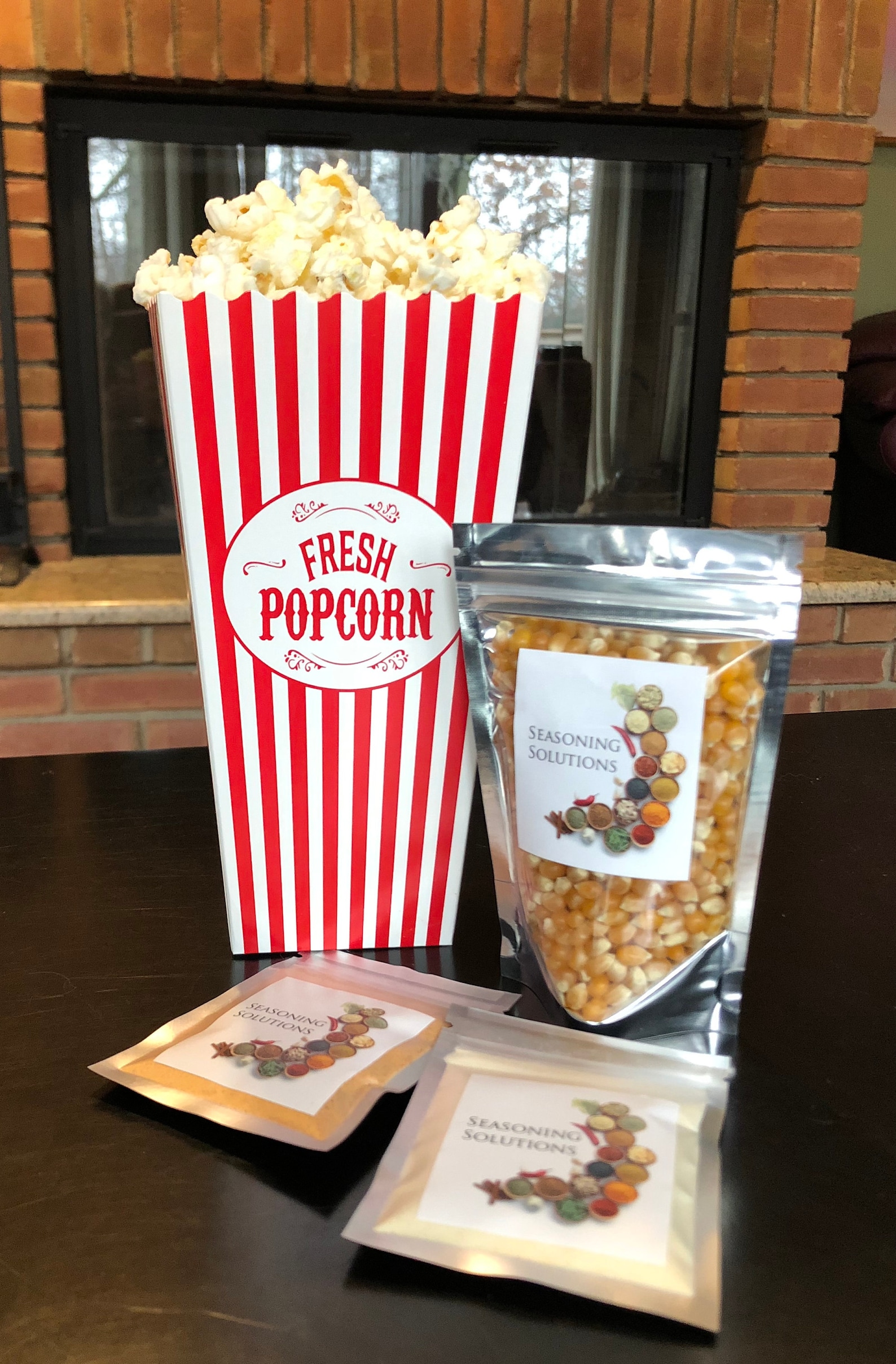 Popcorn Gift Pack Popcorn Seasonings Popcorn Family Nights Etsy