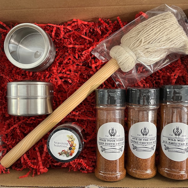 Grill Seasoning Kit Etsy