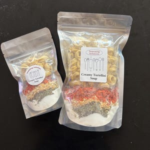 Cheese Tortellini Soup Mix, Homemade Soup Mix, Just Add Water Soup, Creamy Soup Mix