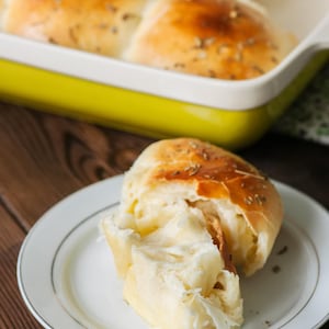 Garlic Parmesan Dinner Rolls Mix, Bread Rolls, Homemade Rolls