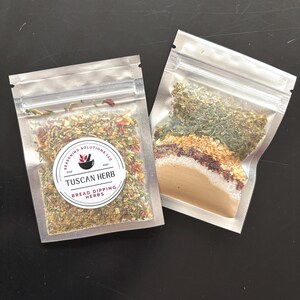 Olive Oil Bread Dipping Herb Gift Set, Italian Seasoning image 3