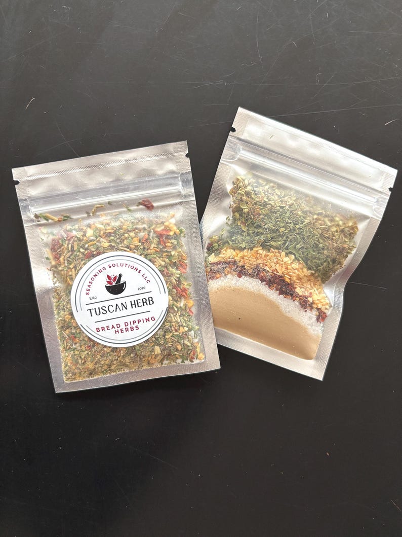 Olive Oil Bread Dipping Herb Gift Set, Italian Seasoning image 3
