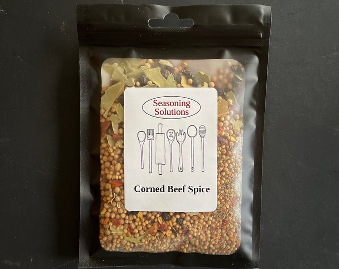 Corned Beef Seasoning Spice, Brisket Brine, Gluten Free Seasoning