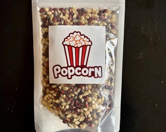 Red White & Blue American Popcorn Kernels
