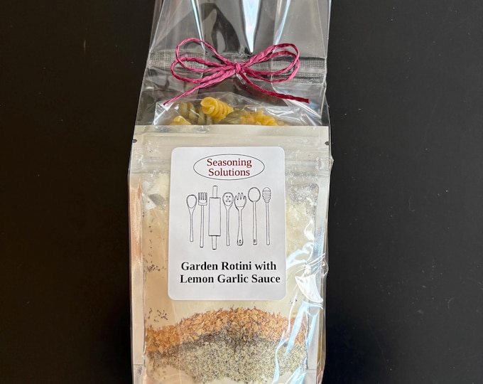 Garden Rotini in Lemon Garlic Sauce