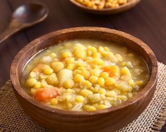 Yellow Split Pea Soup, Dry Soup Mix, Soup, Comfort Food, All Natural Ingredients, Gift Exchange