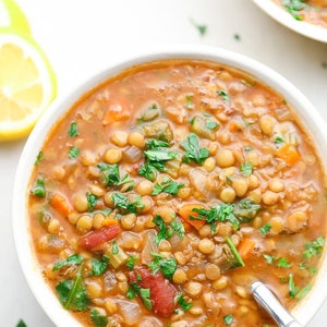 Mezcla vegana para sopa de lentejas