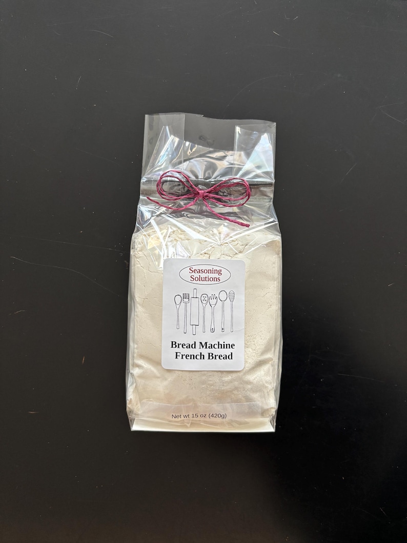 French Bread Machine Mix, No Knead Bread, 1.5 Lb Loaf - Etsy