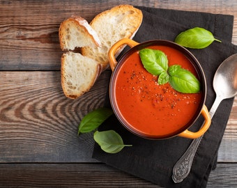 Garden Tomato & Basil Bisque Soup No Salt or MSG