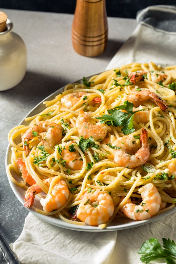 Shrimp Scampi, Chicken Scampi, Skillet Supper Mix, Meal KIT, 30 Minute Meals, Camping Food