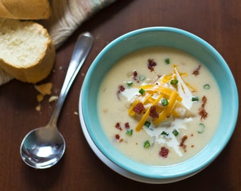 Potato, Chive, and Bacon Soup, Loaded Baked Potato Soup Mix, Dry Soup Mix, Wellness Incentive, Corporate Giving