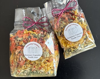 Rosemary Vegetable Noodle Soup