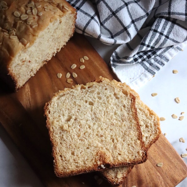 Bread Machine Maple Oat Bread Mix, Homemade Bread, Bread Machine Mix