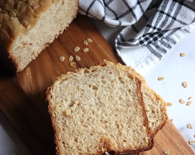 Bread Machine Maple Oat Bread Mix, No Knead Bread, Bread Machine Mix