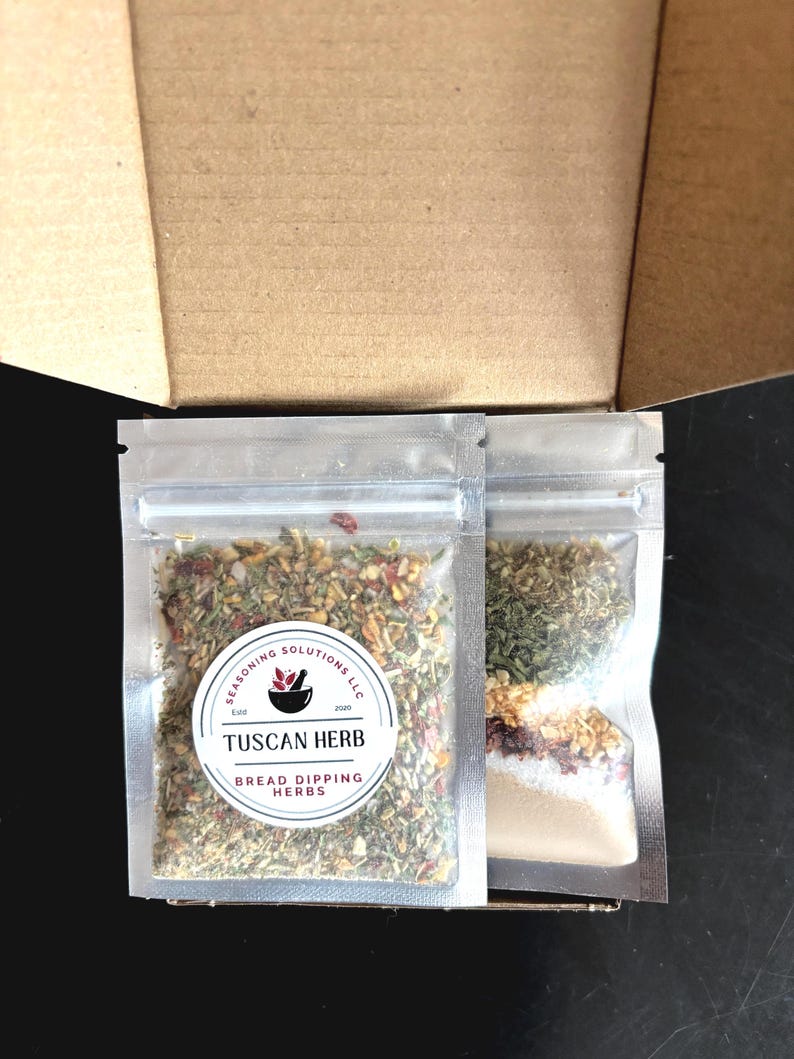 Olive Oil Bread Dipping Herb Gift Set, Italian Seasoning image 6