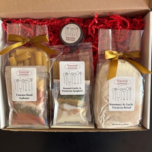 Caja de colección Noche de Pasta, Regalo Italiano, Regalo de Pasta