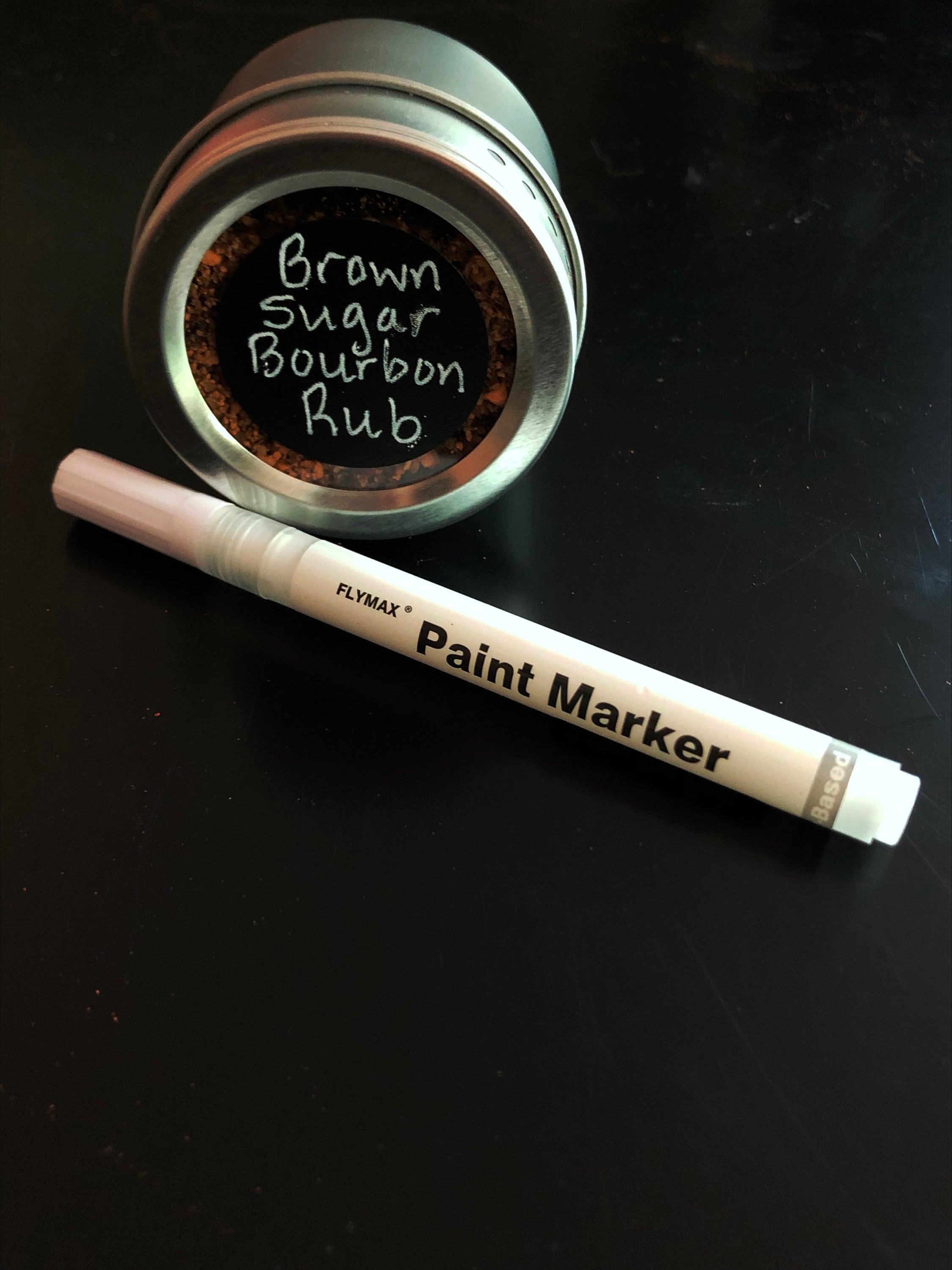 White Paint Pen for Spice Labels 