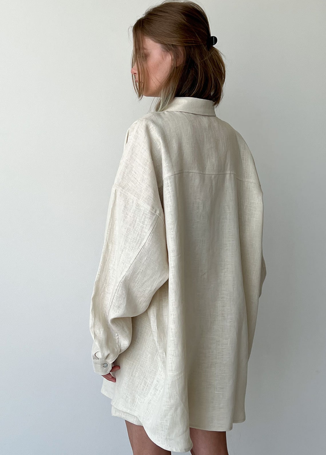 Oversized Button Down Shirt Womens Oversized Button up Shirt Etsy
