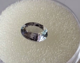 1.32 ct.  Oval Cut Blue Tanzanite - Jewelry Making and Gem Collectors, Loose Gemstones by The Gemstone Tech