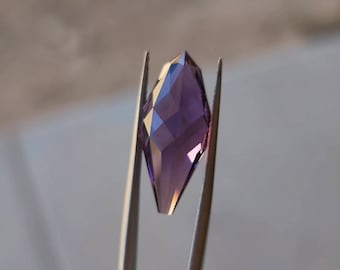 11.56 ct. Precision Cut Holiday Ornament Amethyst - Loose Gemstones By The Gemstone Tech