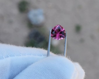 1.31 Ct. Rose Pink Tourmaline - Loupe Clean Rubellite Tourmaline - Custom and Precision Cut