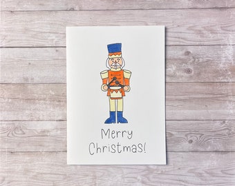 Nutcracker Christmas Card