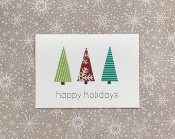 Holiday Tree Christmas Card
