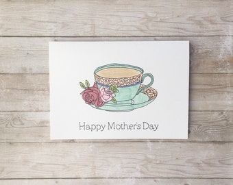 Mother’s Day Teacup Card