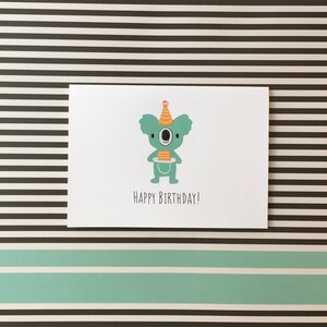 Koala Birthday Card