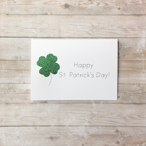 Sparkling Shamrock St. Patrick’s Day Card