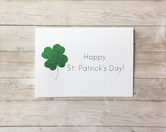 Sparkling Shamrock St. Patrick’s Day Card