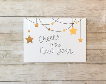 New Years Cheers Card