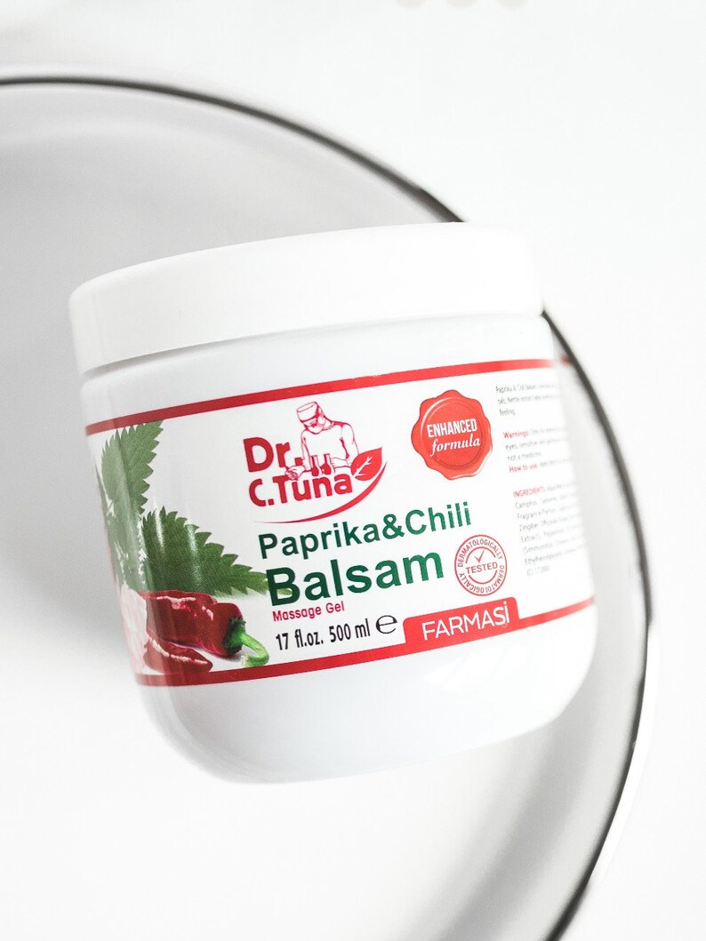 Paprika and Chili Balsam Farmasi Dr C Tuna Celulitis Venas Etsy
