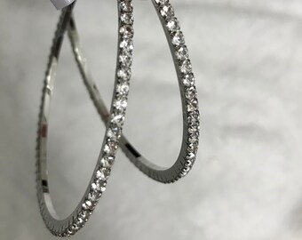 Paparazz Nothng But Trouble Slver Hoop Earrngs | Attaché - Foto 3