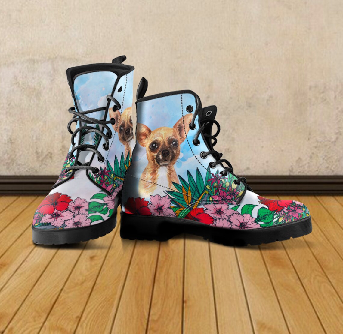 Chihuahua BOOTS Chihuahua Lovers Custom Picture Animal Etsy