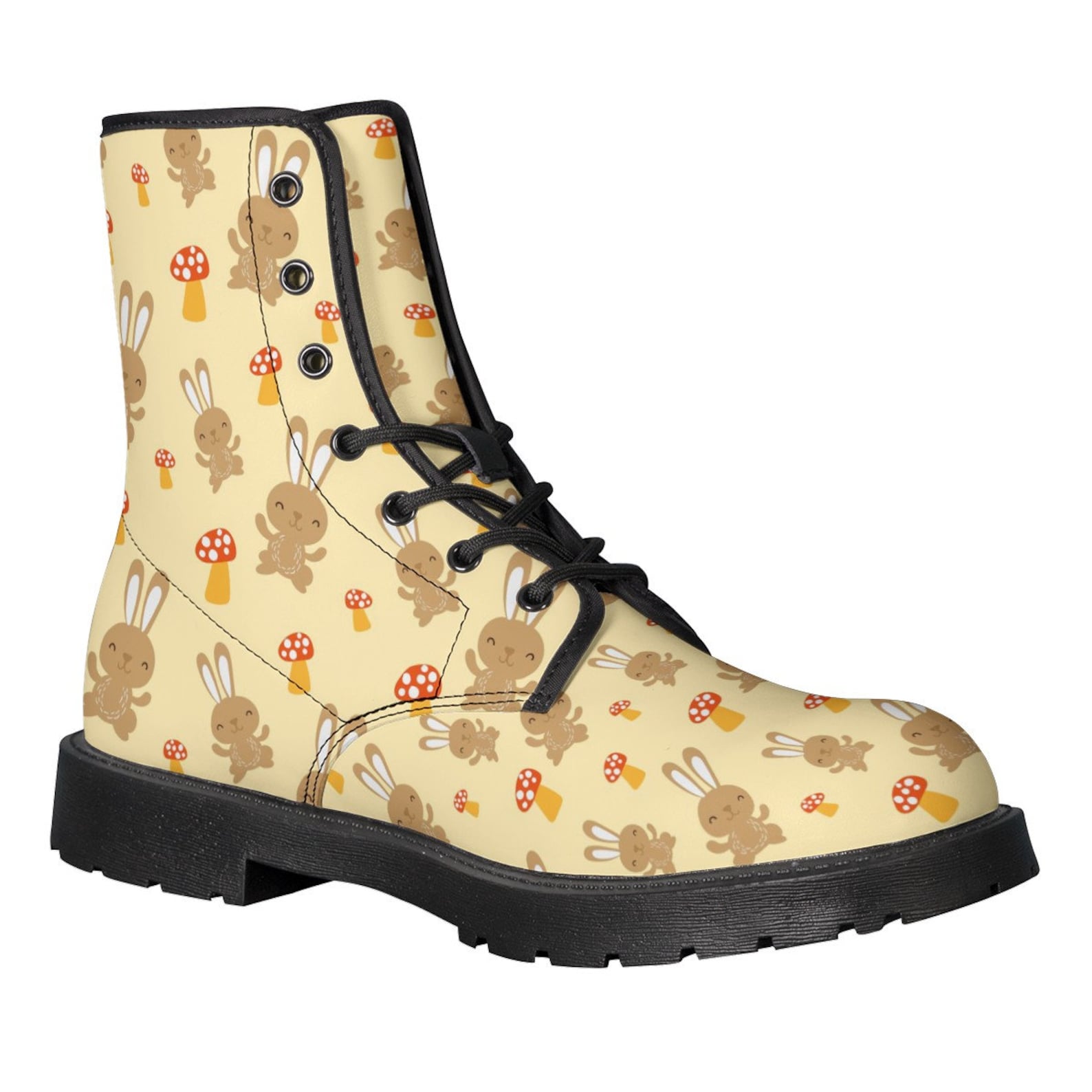 Cute bunny Boots Rabbit Leather Boots Handcrafted Boots Etsy