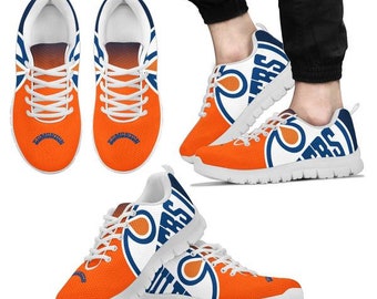 Edmonton Oilers custom themed shoes sneakers for true fan, kids women men