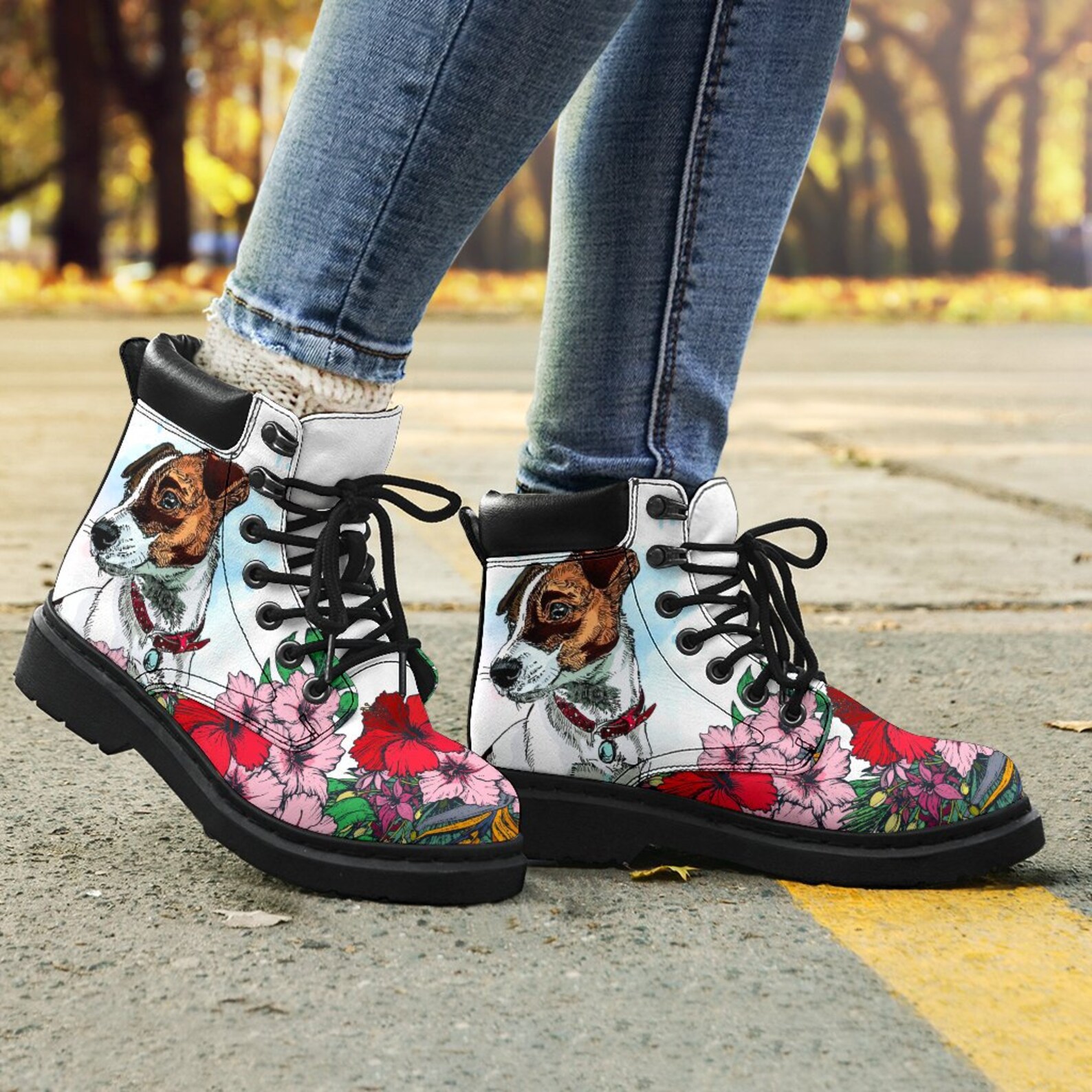 Jack Russell Terrier BOOTS Jack Russell Terrier Lover Custom Etsy