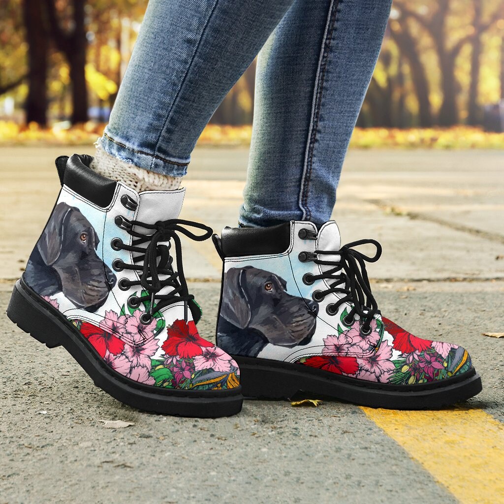 Great Dane BOOTS, Great Dane Lover Custom Picture, Animal Lovers, Women