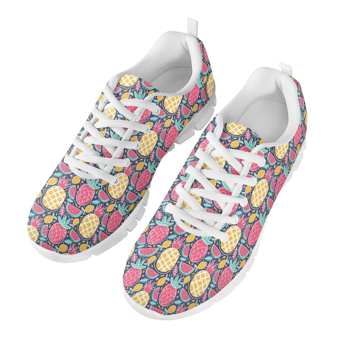 Pineapple shoes Pineapple design Shoes Vegan Sneakers Cute Etsy