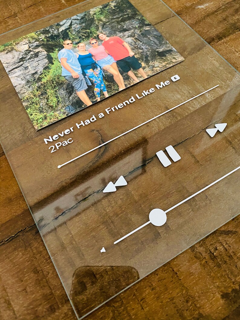 Custom Music Photo Frame Etsy