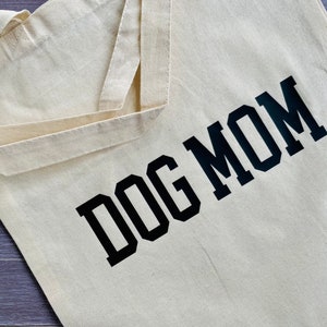 Dog Mom, Tote Bag, Beach Bag, Personalized Tote Bag, Custom Tote, Personalized Gift, Dog
