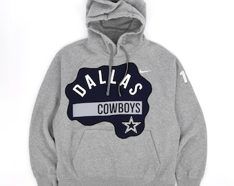 Dallas Cowboys America's Team Upcycled Custom Reworked 1 of 1 Hoodie Size L