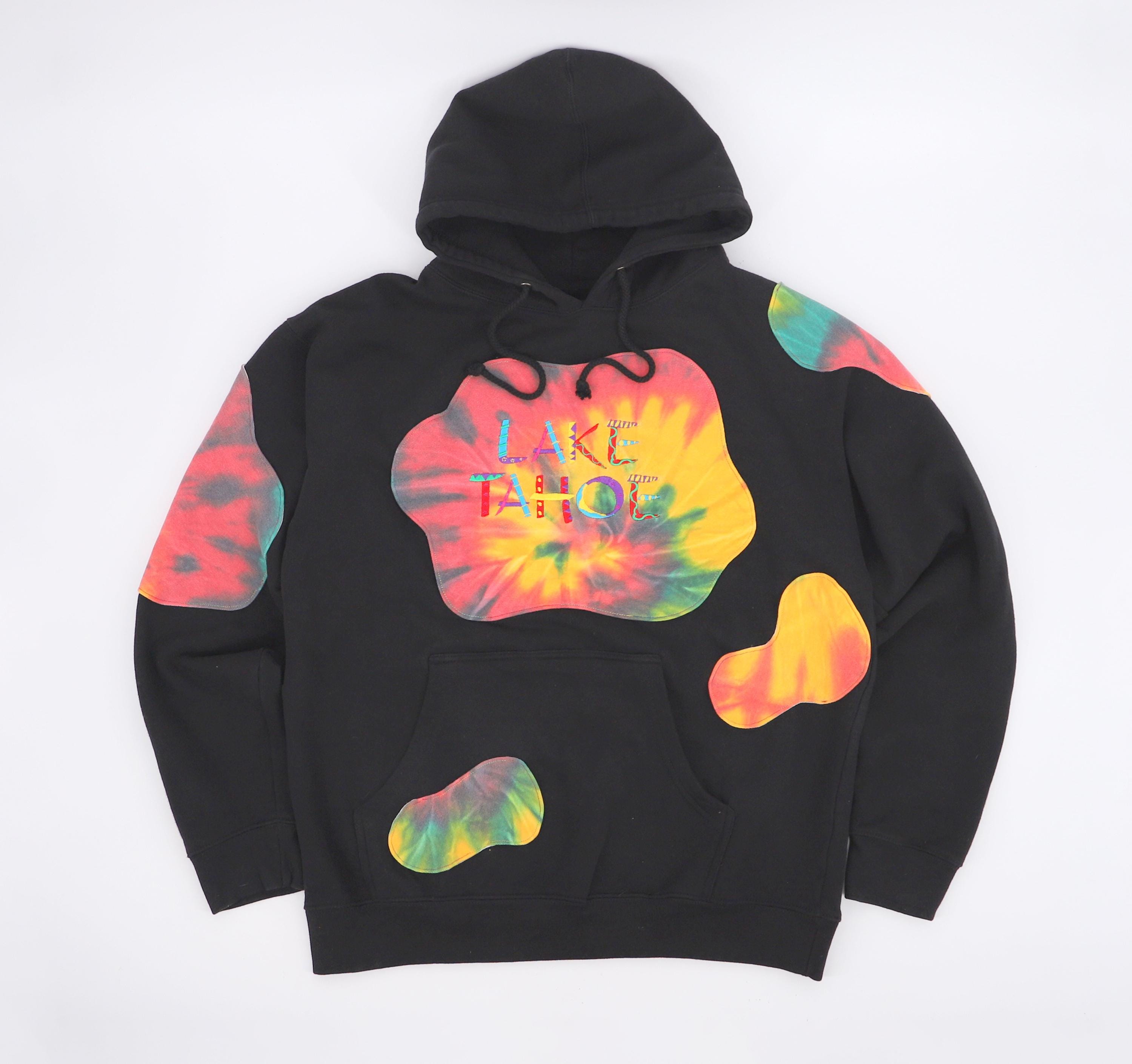 Nike Patchwork Custom Reworked Hoodie - Etsy