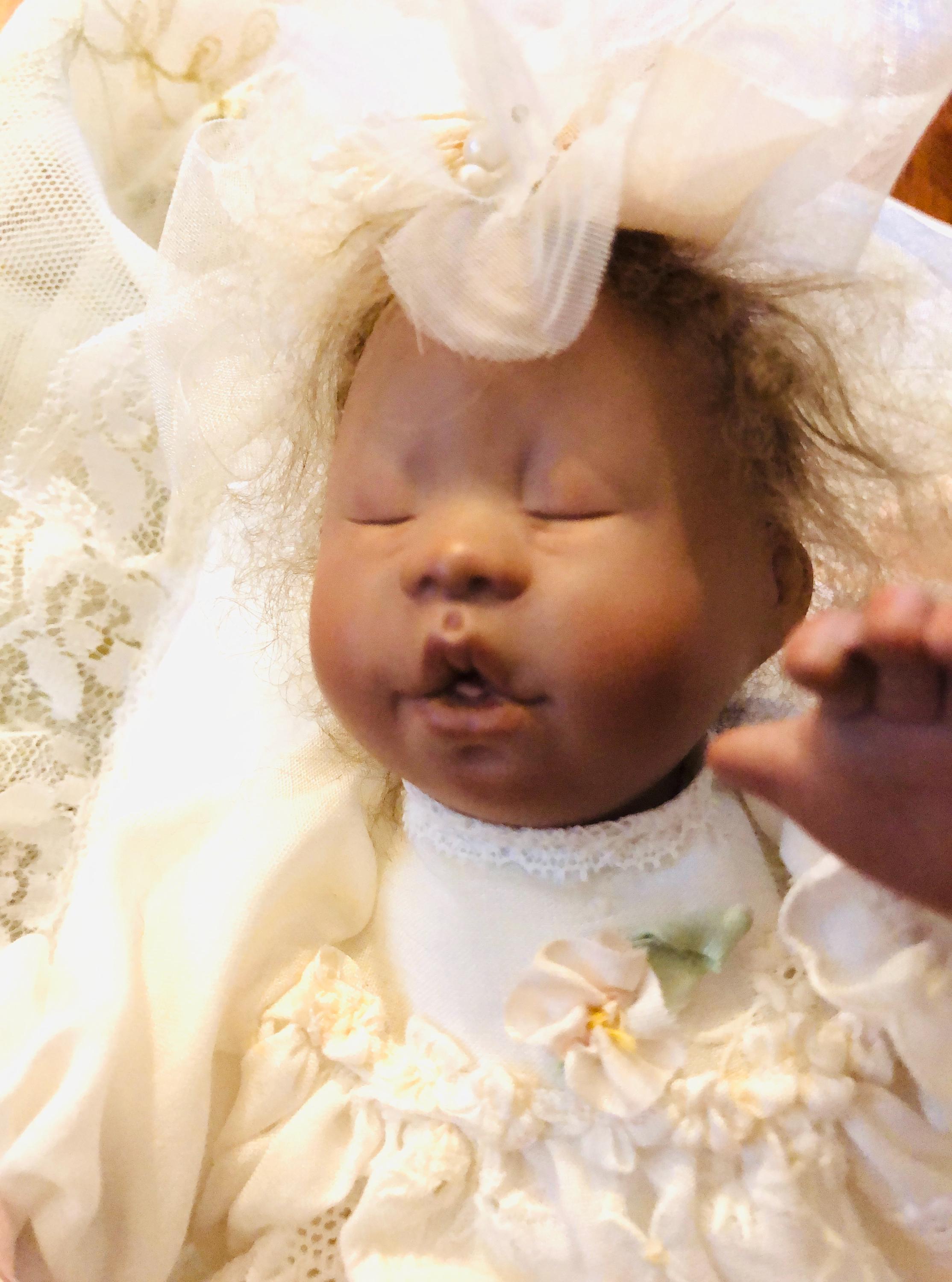 Porcelain Sleeping Baby Doll - Etsy