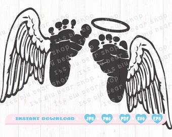 Download Baby Angel Svg Etsy